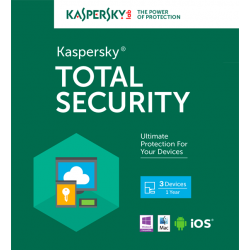 Kaspersky Total Security 2017 Sve, 3 Enheter, 1 Års Licens